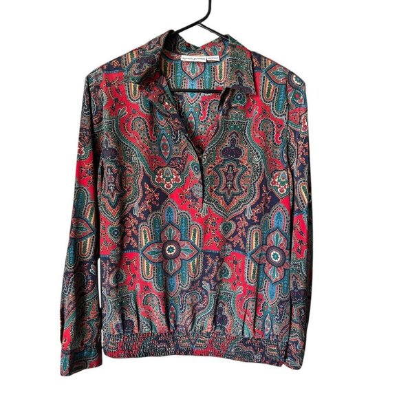 Alfred Dunner Tops - Alfred Dunner Women's Multi-Color Designed Casual Top